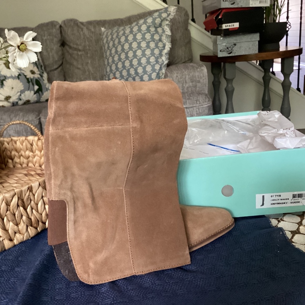 Diba tru knee length suede boots